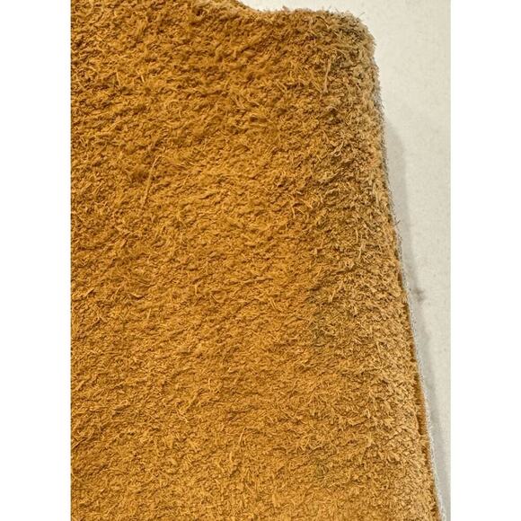 John R Craighead Size Medium Western Cowboy 100% Leather Vest Fringe Costume - Picture 10 of 16